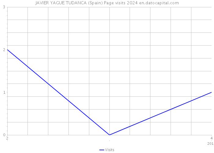 JAVIER YAGUE TUDANCA (Spain) Page visits 2024 