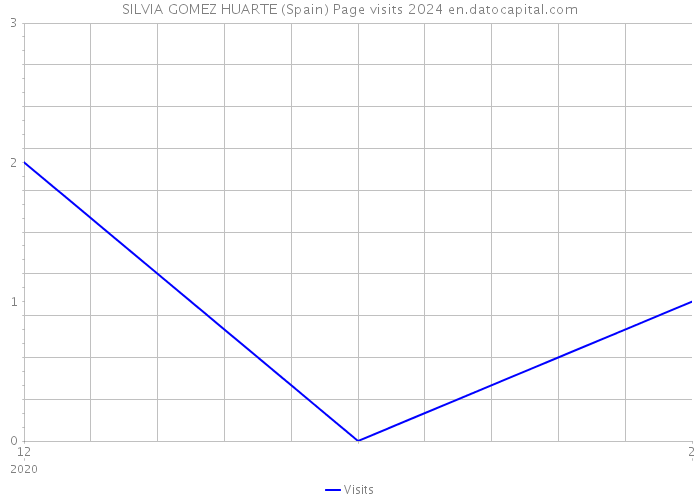 SILVIA GOMEZ HUARTE (Spain) Page visits 2024 