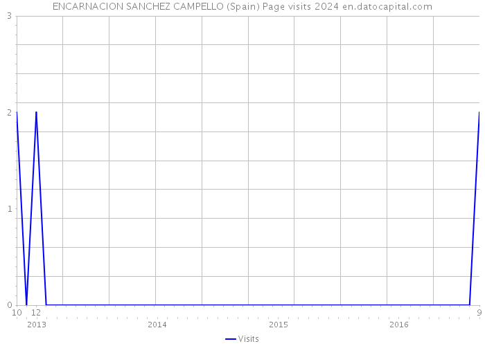 ENCARNACION SANCHEZ CAMPELLO (Spain) Page visits 2024 