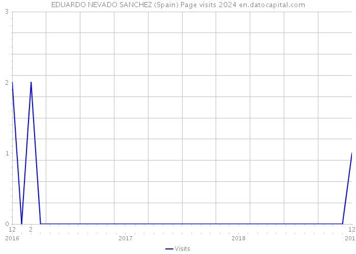 EDUARDO NEVADO SANCHEZ (Spain) Page visits 2024 