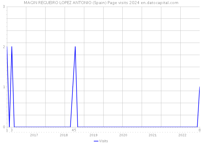 MAGIN REGUEIRO LOPEZ ANTONIO (Spain) Page visits 2024 