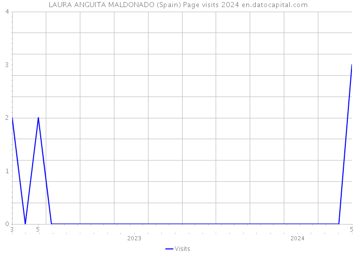 LAURA ANGUITA MALDONADO (Spain) Page visits 2024 