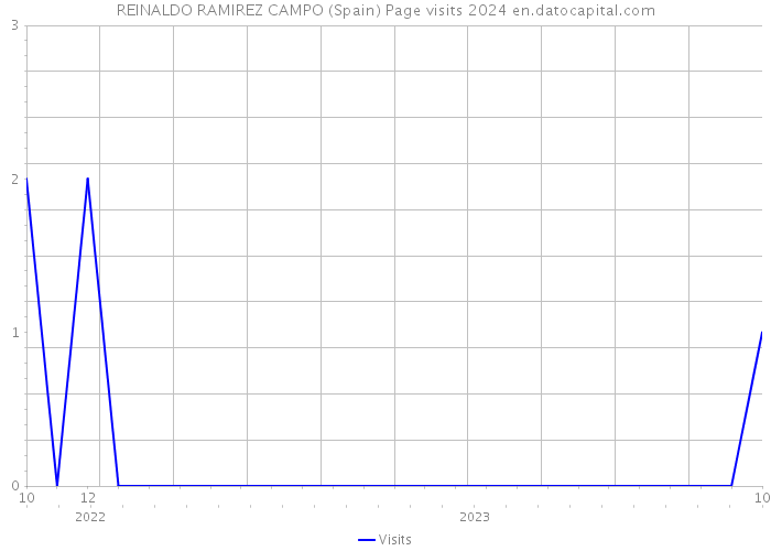 REINALDO RAMIREZ CAMPO (Spain) Page visits 2024 