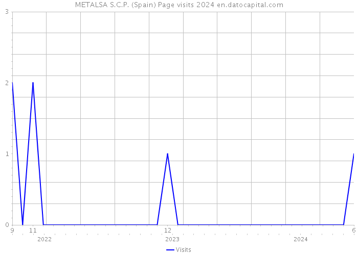 METALSA S.C.P. (Spain) Page visits 2024 