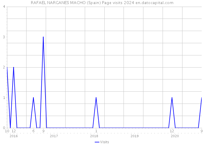 RAFAEL NARGANES MACHO (Spain) Page visits 2024 