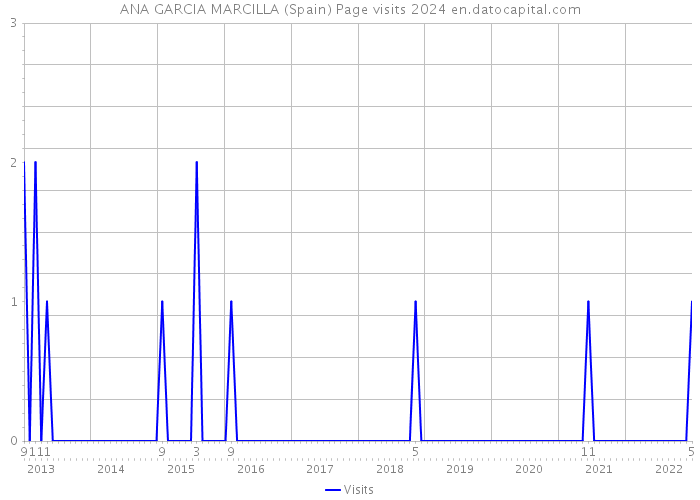 ANA GARCIA MARCILLA (Spain) Page visits 2024 