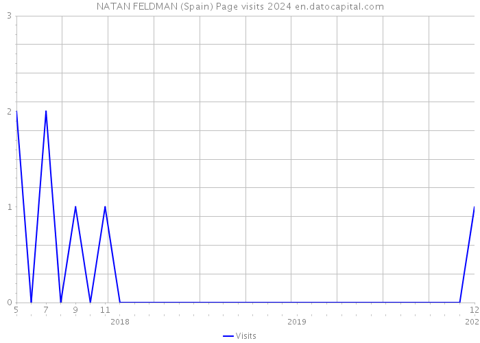 NATAN FELDMAN (Spain) Page visits 2024 