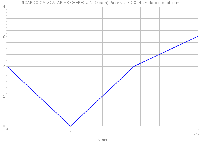 RICARDO GARCIA-ARIAS CHEREGUINI (Spain) Page visits 2024 