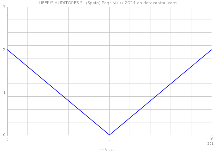 ILIBERIS AUDITORES SL (Spain) Page visits 2024 