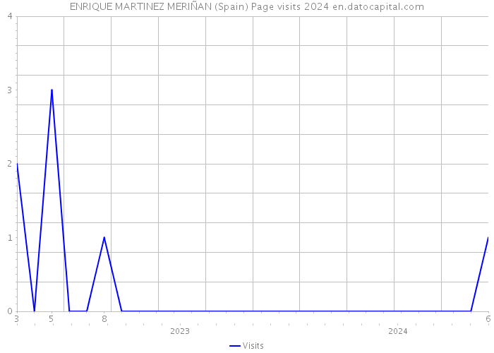 ENRIQUE MARTINEZ MERIÑAN (Spain) Page visits 2024 