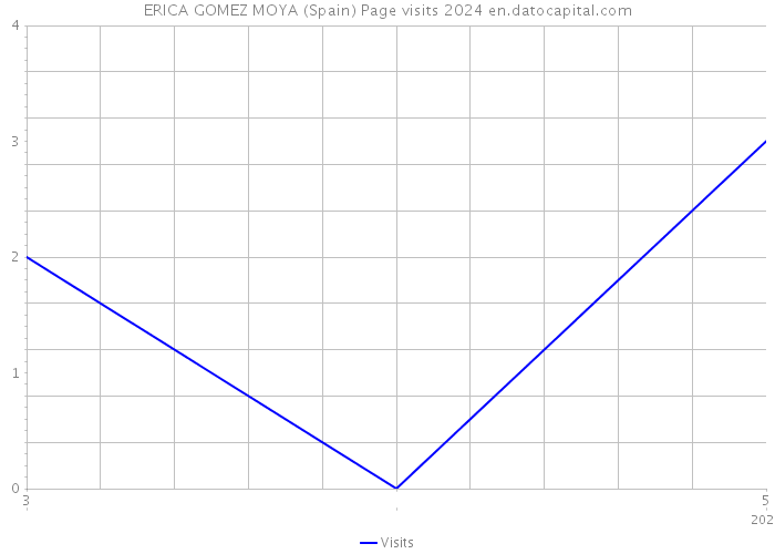 ERICA GOMEZ MOYA (Spain) Page visits 2024 