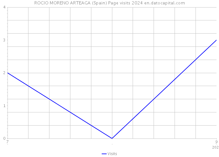 ROCIO MORENO ARTEAGA (Spain) Page visits 2024 