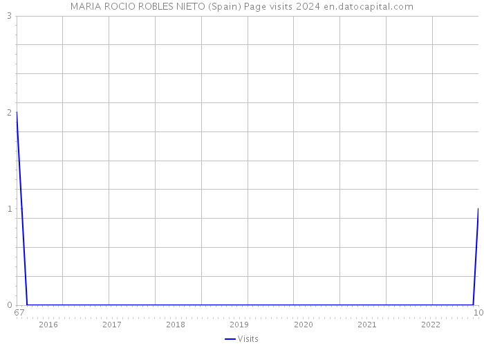 MARIA ROCIO ROBLES NIETO (Spain) Page visits 2024 