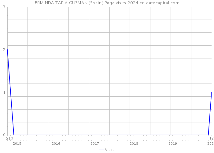 ERMINDA TAPIA GUZMAN (Spain) Page visits 2024 