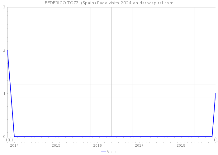 FEDERICO TOZZI (Spain) Page visits 2024 