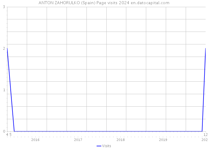 ANTON ZAHORULKO (Spain) Page visits 2024 