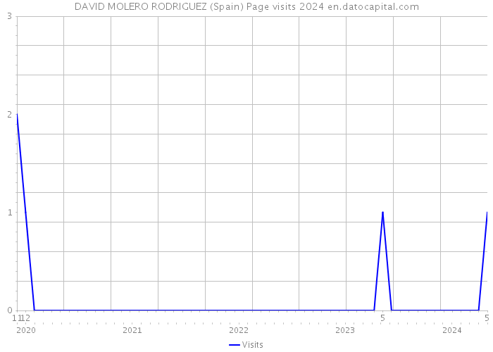 DAVID MOLERO RODRIGUEZ (Spain) Page visits 2024 