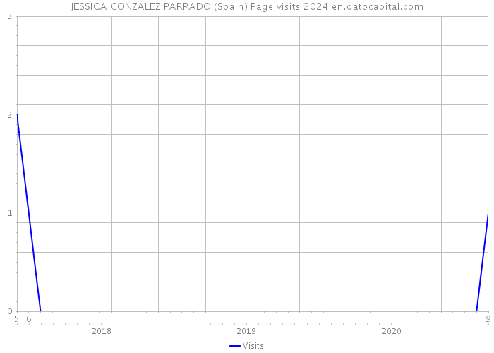 JESSICA GONZALEZ PARRADO (Spain) Page visits 2024 