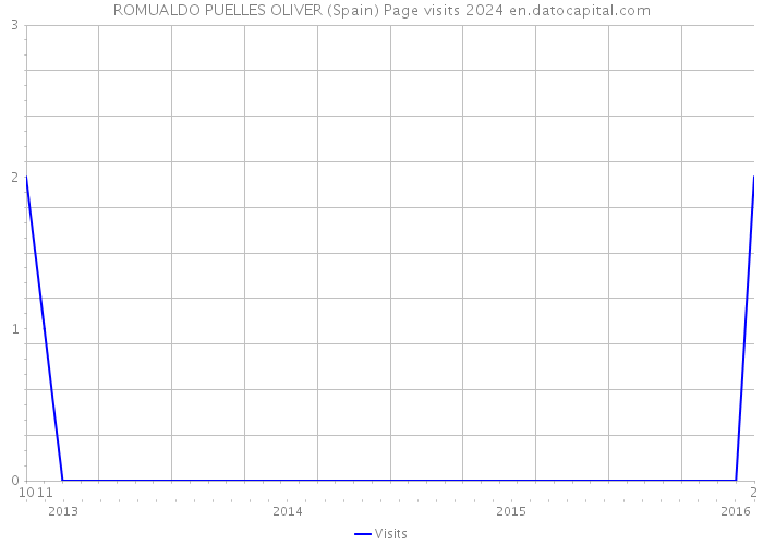 ROMUALDO PUELLES OLIVER (Spain) Page visits 2024 