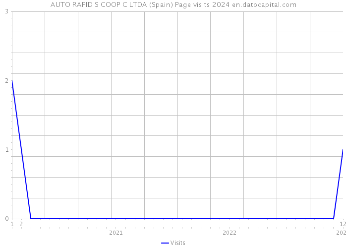 AUTO RAPID S COOP C LTDA (Spain) Page visits 2024 