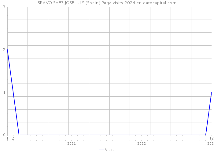 BRAVO SAEZ JOSE LUIS (Spain) Page visits 2024 