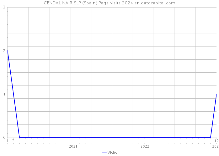 CENDAL NAIR SLP (Spain) Page visits 2024 