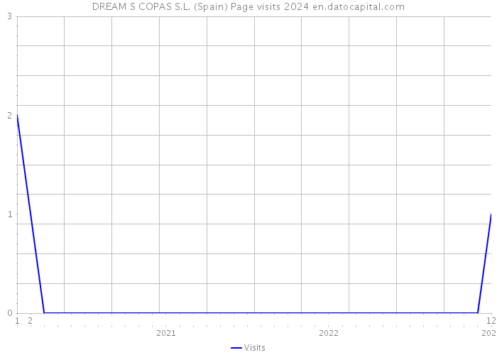 DREAM S COPAS S.L. (Spain) Page visits 2024 
