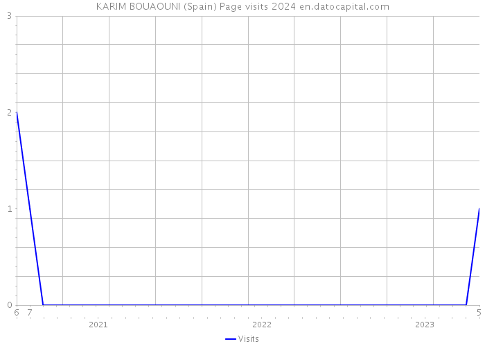 KARIM BOUAOUNI (Spain) Page visits 2024 