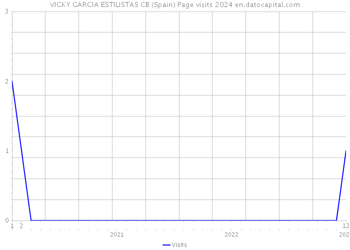 VICKY GARCIA ESTILISTAS CB (Spain) Page visits 2024 