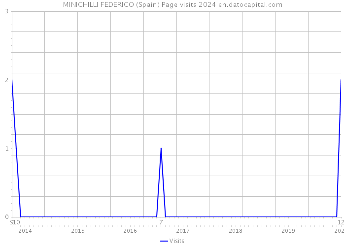 MINICHILLI FEDERICO (Spain) Page visits 2024 