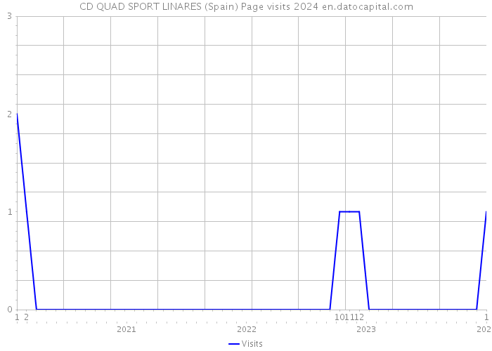 CD QUAD SPORT LINARES (Spain) Page visits 2024 