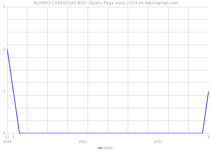 ALVARO CASASOLAS BOIX (Spain) Page visits 2024 