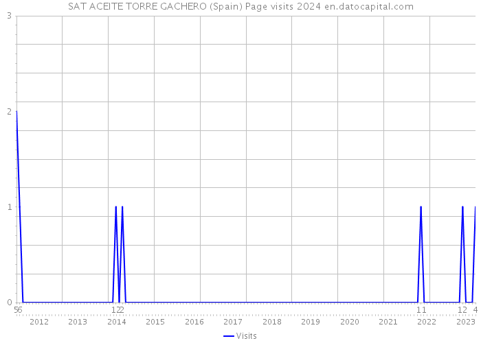 SAT ACEITE TORRE GACHERO (Spain) Page visits 2024 