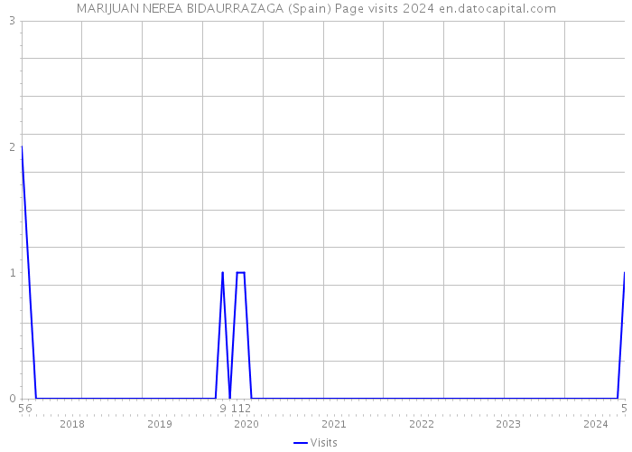 MARIJUAN NEREA BIDAURRAZAGA (Spain) Page visits 2024 