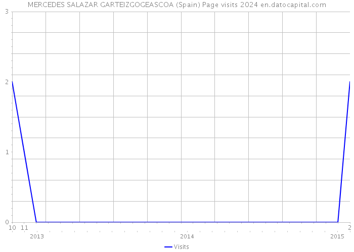 MERCEDES SALAZAR GARTEIZGOGEASCOA (Spain) Page visits 2024 
