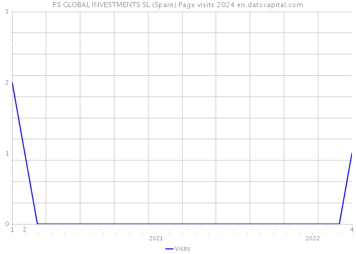 FS GLOBAL INVESTMENTS SL (Spain) Page visits 2024 