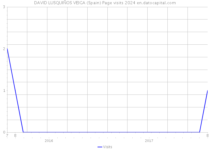 DAVID LUSQUIÑOS VEIGA (Spain) Page visits 2024 