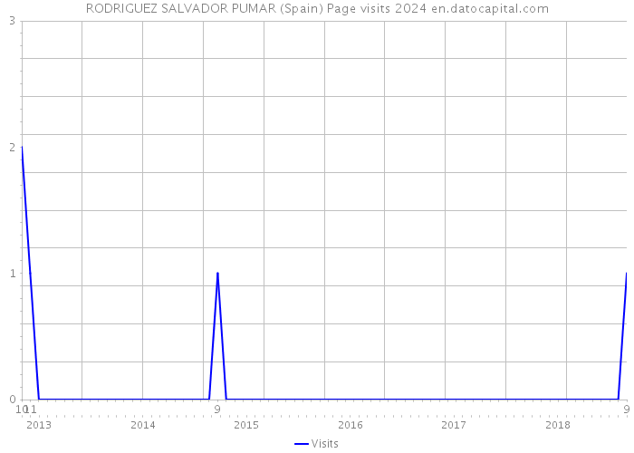 RODRIGUEZ SALVADOR PUMAR (Spain) Page visits 2024 