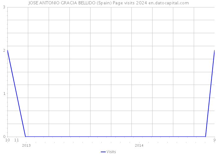 JOSE ANTONIO GRACIA BELLIDO (Spain) Page visits 2024 