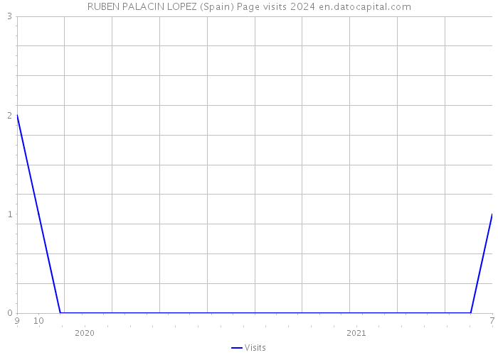 RUBEN PALACIN LOPEZ (Spain) Page visits 2024 