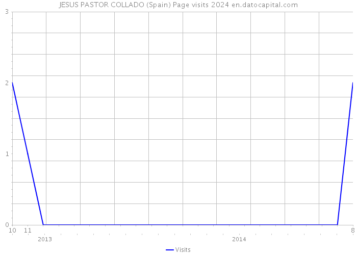 JESUS PASTOR COLLADO (Spain) Page visits 2024 