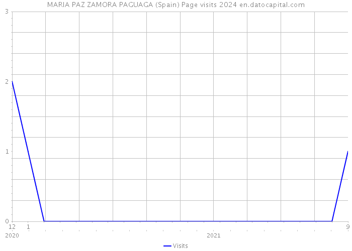 MARIA PAZ ZAMORA PAGUAGA (Spain) Page visits 2024 