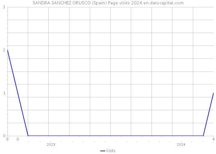 SANDRA SANCHEZ ORUSCO (Spain) Page visits 2024 