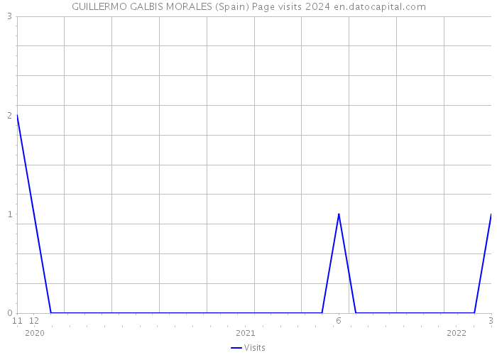 GUILLERMO GALBIS MORALES (Spain) Page visits 2024 