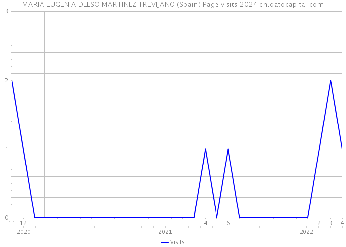 MARIA EUGENIA DELSO MARTINEZ TREVIJANO (Spain) Page visits 2024 