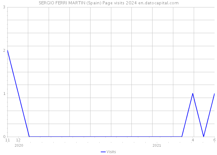 SERGIO FERRI MARTIN (Spain) Page visits 2024 