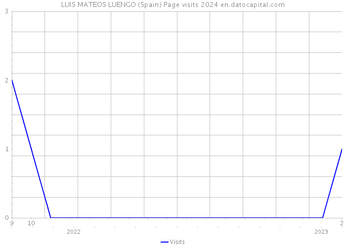 LUIS MATEOS LUENGO (Spain) Page visits 2024 