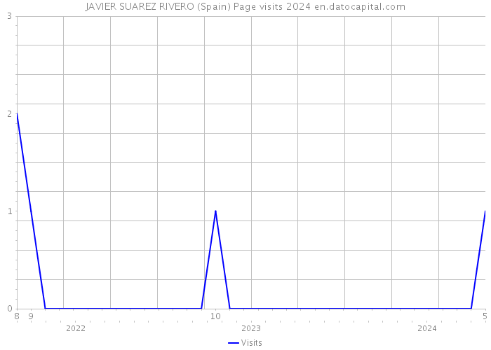 JAVIER SUAREZ RIVERO (Spain) Page visits 2024 