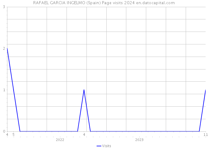RAFAEL GARCIA INGELMO (Spain) Page visits 2024 