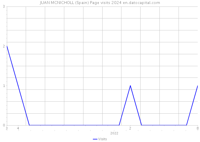JUAN MCNICHOLL (Spain) Page visits 2024 